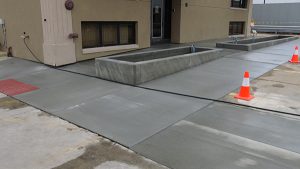 finished concrete